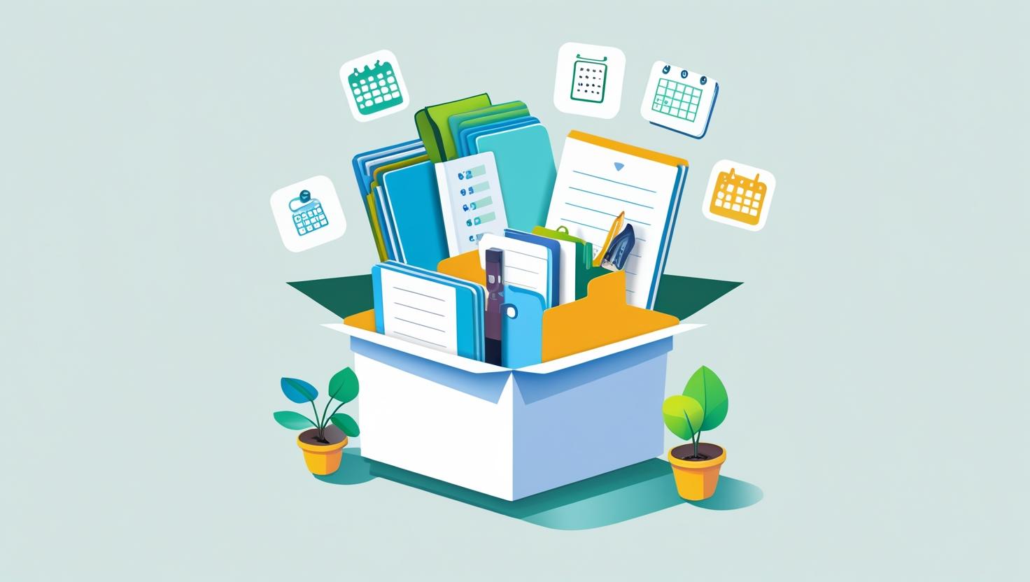 Icon representing organization and decluttering